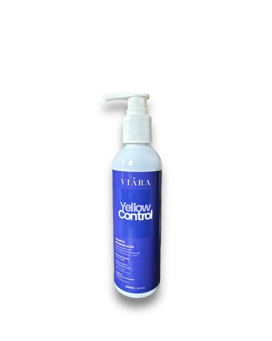 YELLOW CONTROL - Shampo Violeta, Matizador, Neutralizador, Anti-Amarillo.