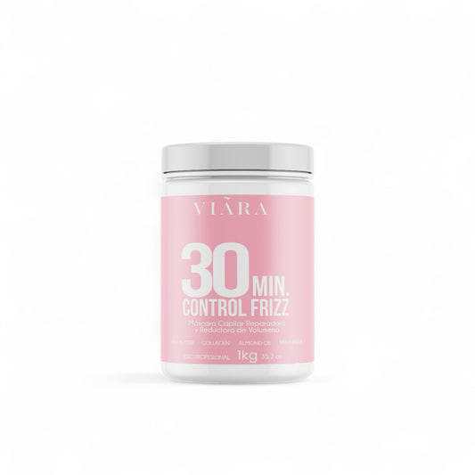 Máscara BTX 30 MIN Control Liss – Viara, antifrizz, Matizante, Post Alisado, Cabello liso, Cabello Platinado.