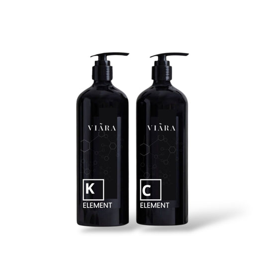KIT ELEMENT VIÃRA

Reconstrucción + Elasticidad en 2 pasos

El Kit Element Viära es un tratamiento capilar intensivo en dos pasos que repara, fortalece y devuelve la vida al cabello dañado desde la primera aplicación.

Diseñado para cabellos que han pasa
