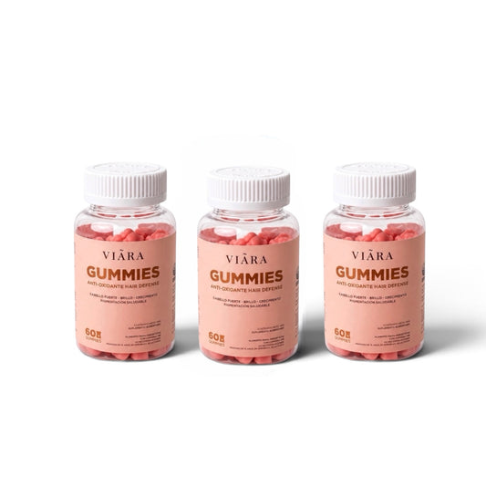 Pack Trío Gummies Hair Defense Viara