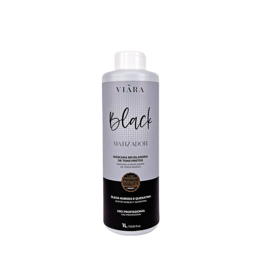 BLACK 1 LITRO - Matizador, Mascara Matizadora, Matizante, Corrector para Rubios, Tonalizante, Metalizado.