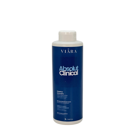 SHAMPOO CLINICAL 1 LITRO - Shampoo Anticaspa, Shampoo Dermatologico, Shampoo cabello Graso, Shampoo Detox.